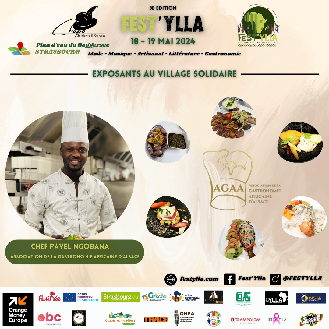 Exposant au Village Solidaire – Chef PAVEL
