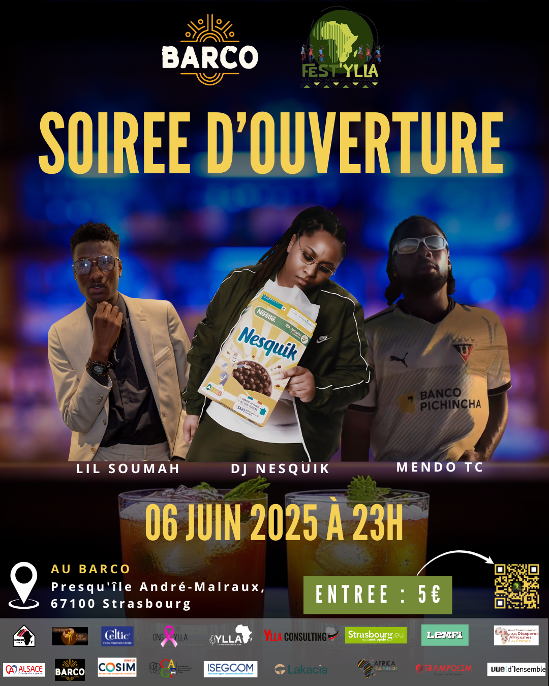 SOIRÉE D’OUVERTURE FEST’YLLA 2025